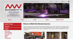 Desktop Screenshot of middlewestmfg.com